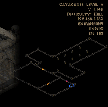 The Catacombs Level 4 Map
